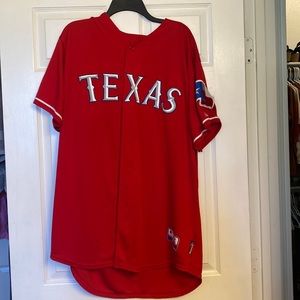 Men’s Texas rangers Ron Washington jersey size 52. Good condition